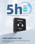 فرستنده و گیرنده صدا سیستم مانیتورینگ بی‌سیم LEKATO  مدل MS-1 - Image 6