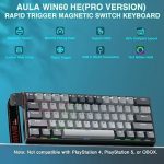 کیبورد گیمینگ مکانیکی AULA WIN60 HE PRO سیمی - Image 6