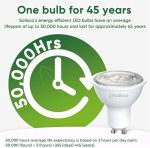 لامپ‌ هالوژن  LED مدل GU10 کلاس A  معادل ۵۰ وات برند sailsco بسته 6 عددی - Image 6