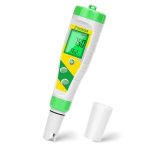 دستگاه اندازه‌گیری PH و شوری آب UIUZMAR، نمک‌سنج الکترونیکی استخرهای شنا، نمک‌سنج دیجیتال، تستر آب ۵ کاره - Image 2