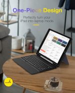 کیف کیبورد بلوتوث IVSO برای آیپد پرو ۱۲.۹ اینچی ۲۰۱۷ (QWERTZ) - کیف/کیبورد و پایه - Image 7