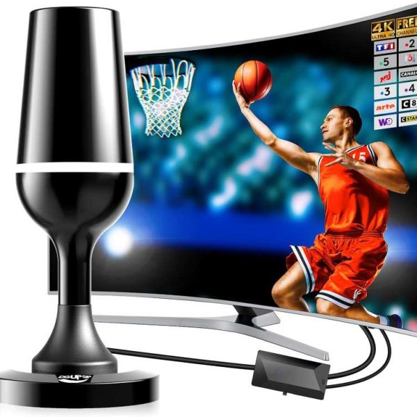 آنتن تلویزیونی DGUPSP داخلی قدرتمند برای تلویزیون دیجیتال زمینی HD (TNT HD)