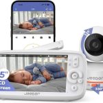 پیجر تصویری اتاق کودک مانیتور هوشمند وای فای برند jeeber مدل ‎VB805Pro