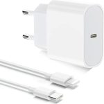 شارژر 25 واتی USB-C به لایتینگ کابل شارژ ۲ متری