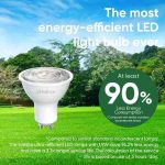 لامپ‌ هالوژن  LED مدل GU10 کلاس A  معادل ۵۰ وات برند sailsco بسته 6 عددی - Image 3
