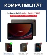 کاور و کیبورد سامسونگ TAB S9 برند Earto سایز 10.9 اینچ - Image 2