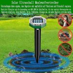 دفع کننده اولتراسونیک حیوانات و پرندگان خورشیدی ALOONEN مدل NFHD88DV بسته 8 عددی - تصویر 4