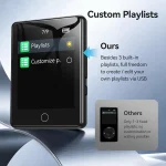 پخش‌کننده موسیقی MP3 بلوتوثی ظرفیت 64 گیگابایت برند AGPTEK مدل U6 - Image 2