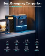 پاور استیشن ظرفیت ۲۰۰۰ وات قابل حمل داران‌انر برند DaranEner مدلNEO2000 - Image 7