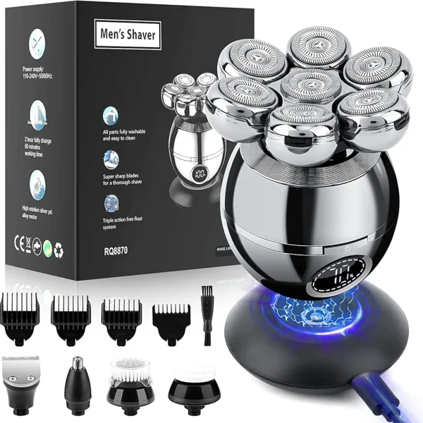 ریش تراش 7تیغه برندWjiang مدل RQ8870