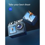 دوربین اکشن ورزشی 4k مدلGA200 برندWOLFANG - Image 7