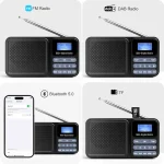 رادیو دیجیتال قابل حمل Gallypek DAB-P11 - Image 2