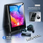 پخش‌کننده موسیقی MP3 بلوتوثی ظرفیت 64 گیگابایت برند AGPTEK مدل U6 - Image 3