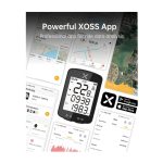 کامپیوتر دوچرخه XOOS G SMART GPS - Image 4