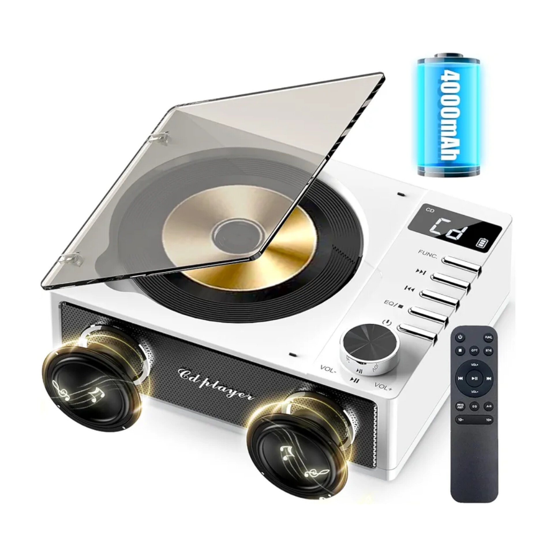InShot_۲۰۲۶۰۶۱۷_۰۱۲۴۵۲۹۰۴.jpg سی دی پلیر قابل حمل مدل CD-19 - Image 1