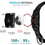 قلاده سگ سازگار با Apple AirTag جیاروئی برند JIARUI مدل Collar - Image 3