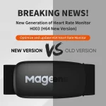 سنسور ضربان قلب با کمربند سینه‌ای برند Magene مدل H64 Heart - Image 4