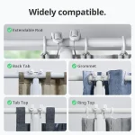 موتور هوشمند پرده سوئیچ‌بات مدل Curtain 3 Rod برند SwitchBot مدل u rail - Image 6
