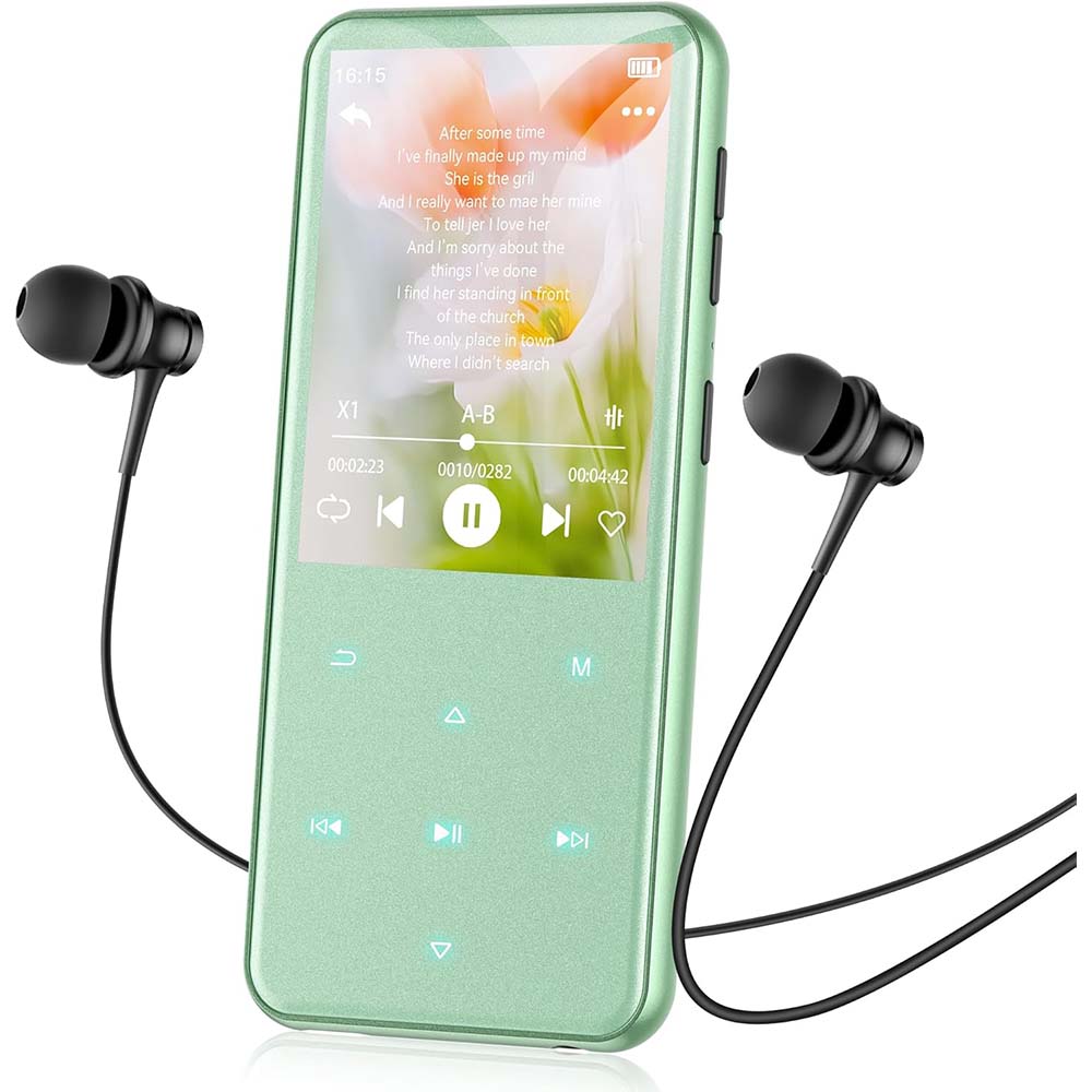 01-1-50-1.jpg موزیک پلیر AGPTEK مدل M3PL با حافظه داخلی 64GB (در حد نو) - Image 1