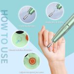 سوهان شارژی ناخن ponoseu مدل UV-101 - تصویر 2