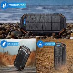 پاوربانک 36000mAh خورشیدی LEO WAY مدل PN-W23 - تصویر 2