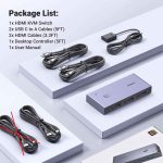 سوئیچ KVM یوگرین HDMI 8K 60Hz مدل CM692 - تصویر 7