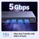 سوئیچ KVM یوگرین HDMI 8K 60Hz مدل CM692 - تصویر 6