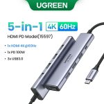 هاب 5 پورت UGREEN مدل CM511 - تصویر 4