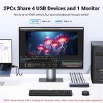 سوئیچ KVM یوگرین HDMI 8K 60Hz مدل CM692 - تصویر 3