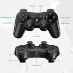 دسته بازی PS3 بی سیم Diswoe بسته 2 عددی - تصویر 7