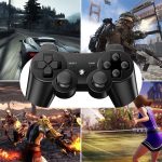 دسته بازی PS3 بی سیم Diswoe بسته 2 عددی - تصویر 6
