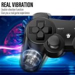 دسته بازی PS3 بی سیم Diswoe بسته 2 عددی - تصویر 5