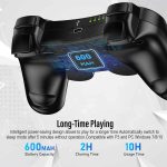 دسته بازی PS3 بی سیم Diswoe بسته 2 عددی - تصویر 3