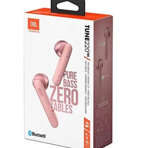 هدفون بلوتوث برند JBL مدل Tune 220 TWS  با دستیار صوتی