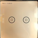 کلید هوشمند لمسی ۲ پل NICE CLOUD