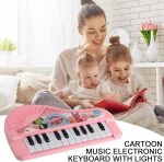 اسباب‌بازی کیبورد پیانو چراغ‌دار music piano - Image 8