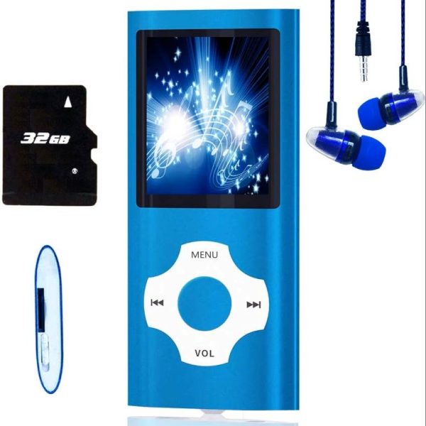 پخش کننده موسیقی MP3 پلیر Xidehuy دارای کارت حافظه 32 گیگابایتی