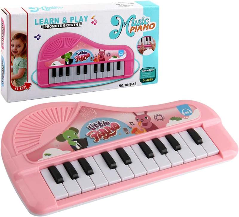 6-68.jpg اسباببازی کیبورد پیانو چراغدار music piano - Image 1