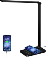 چراغ رومیزی whicow weareok با قابلیت تنظیم نور LED، محافظ چشم، چراغ رومیزی ۵ رنگ و ۶ سطح روشنایی - Image 2