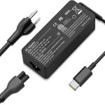 شارژر لپ تاپ USB C آداپتور 100 وات AC برای Lenovo، ThinkPad، HP، Asus، Acer، MacBook، MSI، Dell، Toshiba، Chromebook