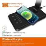 چراغ رومیزی whicow weareok با قابلیت تنظیم نور LED، محافظ چشم، چراغ رومیزی ۵ رنگ و ۶ سطح روشنایی - Image 5