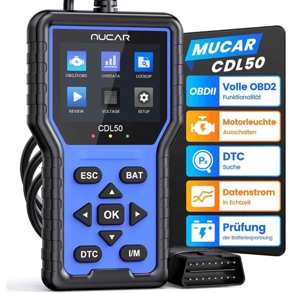 دستگاه دیاگ خودرو MUCAR مدل CDL50