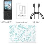 موزیک پلیر AGPTEK مدل A02 با حافظه 64 گیگابایت - تصویر 2