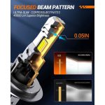 هدلایت خودرو SEALIGHT مدل S2S پایه H7 - تصویر 3