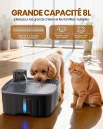 آبخوری شارژی حیوانات خانگی Kittyspout  ظرفیت ۸  لیتری دارای سنسور حرکت - تصویر 4