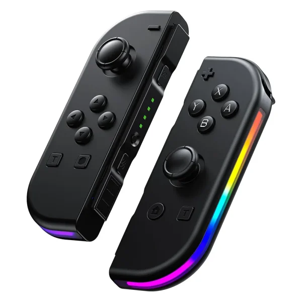 دسته بازی بی‌سیم Rotacess مناسب Nintendo Switch با نور RGB برند Rotacess مدل CGC-L/R