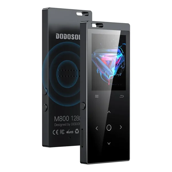 MP3 پلیر با حافظه 64 گیگابایت و بلوتوث 5.2 برند DODOSOUL مدل M800-64G